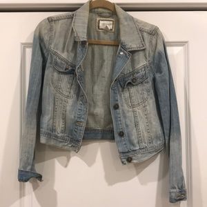 Light washed denim jacket